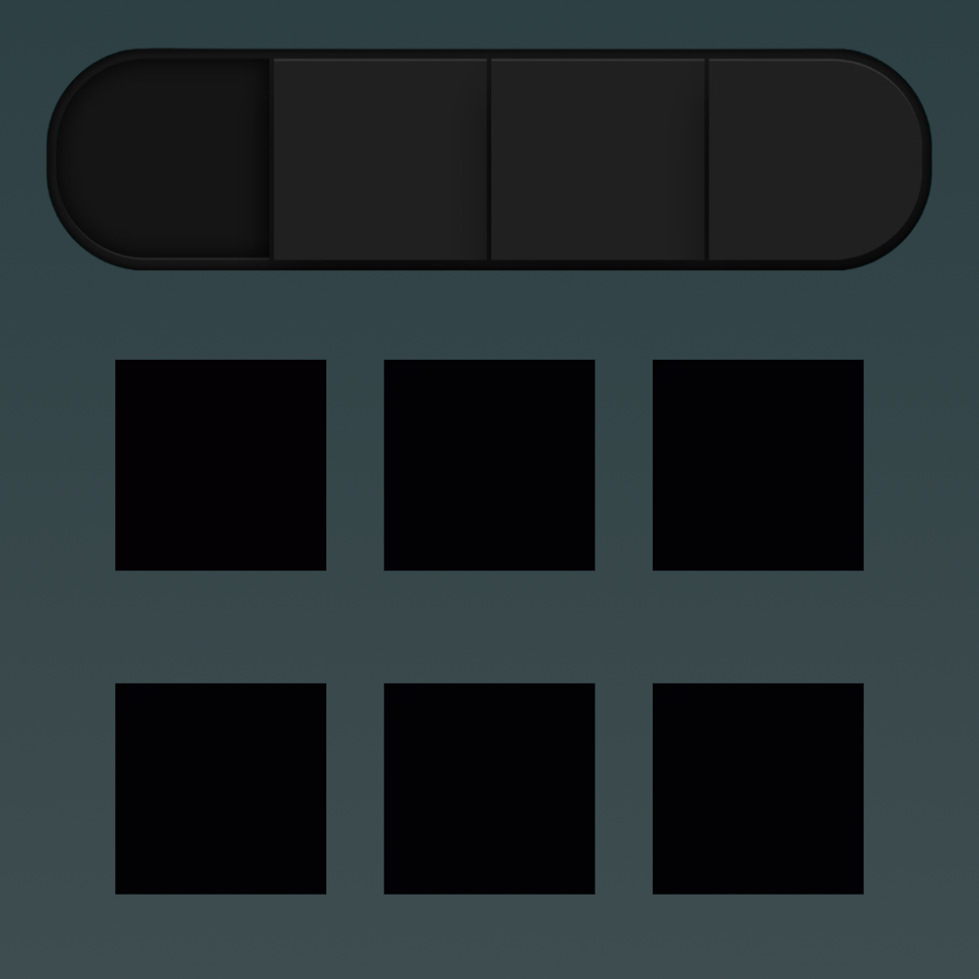 Gras2027 logo — dark tile grid