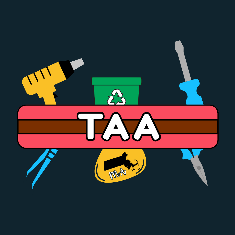 Tech Awareness Association MA logo — tools around a TAA banner